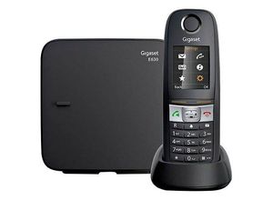Gigaset GIGASET E630 Festnetztelefon, schwarz