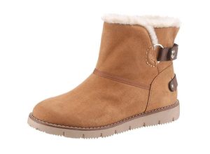 Tom Tailor Winterboots, camelfarben, Gr.42