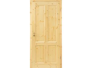 Kilsgaard Zimmertür Holz Typ 02/04 Kiefer lackiert, DIN Links, 985x2110 mm