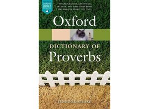 The Oxford Dictionary of Proverbs - Jennifer Speake, Kartoniert (TB)