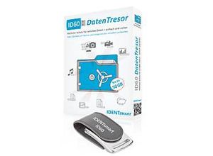 IdentSmart DatenTresor ID60, bis zu 50 GB Datenspeicher, Microsoft