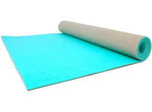 Läufer Eventteppich PODIUM, Primaflor-Ideen in Textil, rechteckig, Höhe: 2,6 mm, Breite 100 cm, robuster Nadelfilz, Uni-Farben, blau