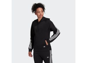 adidas Sportswear Kapuzensweatjacke, schwarz, Gr.M