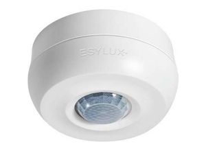 ESYLUX EB10430473 Aufputz Decken-Präsenzmelder 360 ° Weiß IP40