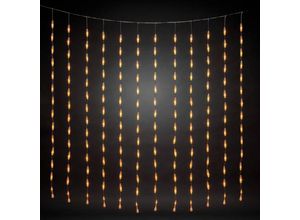 Konstsmide Lichtervorhang Außen EEK: F (A - G) 400 LED Bernstein (B x H) 2000 mm x 2000 mm