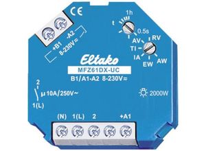 Eltako 61100604 MFZ61DX-UC Zeitrelais Multifunktional 230 V 1 St. Zeitbereich: 0.5 s - 1 h 1 Schließer