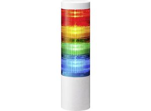Patlite Signalsäule LR7-402WJNW-RYGB LED 4-farbig, Rot, Gelb, Grün, Blau 1 St.