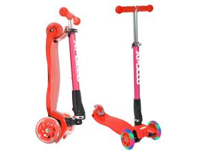 Apollo Scooter Kinder Roller Kids Whiz LED Wheels