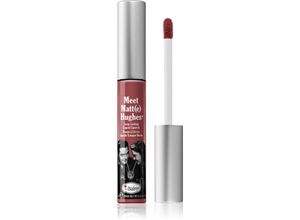 theBalm Meet Matt(e) Hughes Long Lasting Liquid Lipstick long-lasting liquid lipstick shade Sincere 7.4 ml