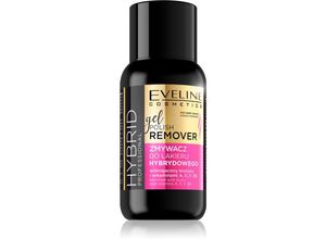 Eveline Cosmetics Hybrid Professional nail polish remover with vitamins A and E 150 ml