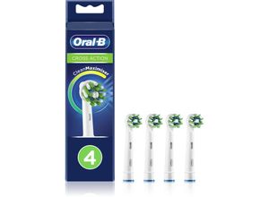 Oral B Cross Action CleanMaximiser toothbrush replacement heads 4 pc