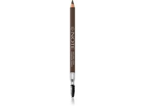 Note Cosmetique Natural Look Eyebrow Pencil eyebrow pencil with brush 04 Deep Brown 1,08 g