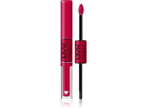 NYX Professional Makeup Shine Loud High Shine Lip Color liquid lipstick with high gloss effect shade 18 - On a Mission 6,5 ml