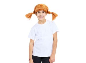 Kinder-Zopfperücke "Göre", orange