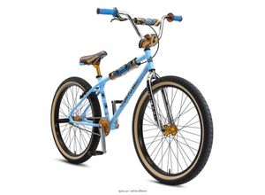 SE Bikes OM Flyer BMX Fahrrad Cruiser Erwachsene Jugendliche ab 160 cm 26 Zoll retro mit Wheelie Pegs