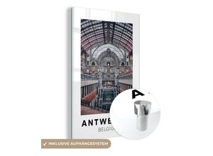MuchoWow Acrylglasbild Antwerpen