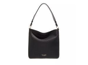 Kate Spade New York Hobo Bag - Hudson Pebbled Leather - in schwarz - Hobo Bag für Damen
