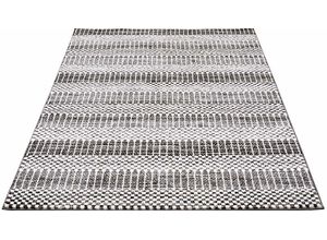 Teppich Moda 1131, Carpet City, rechteckig, Höhe: 11 mm, Kurzflor, Wohnzimmer, grau