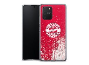 DeinDesign Handyhülle FC Bayern München Offizielles Lizenzprodukt FCB Splatter Rot