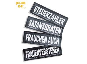 Julius K9 Logo Klettsticker groß G-L, KILLER