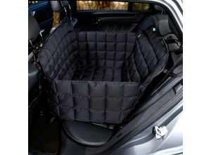 Doctor Bark 2-Sitz-Autodecke für Rücksitz, M: Sitzbreite 80 cm, Sitztiefe 58 cm, Sitzhöhe 55 cm, schwarz