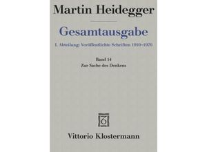Gesamtausgabe: Bd.11 Identität und Differenz (1955-1957) - Martin Heidegger, Leinen