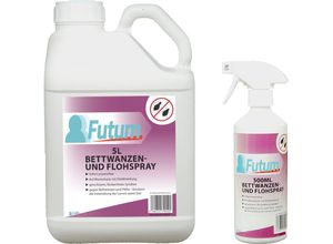 FUTUM Insektenspray Anti-Bettwanzen-Spray Floh-Mittel Ungeziefer-Spray