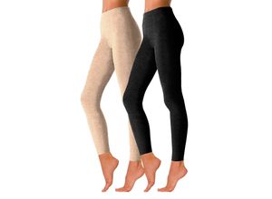 Rogo Strickleggings, natur, Gr.46