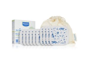 Mustela ECO Reusable & Washable Wipes cleansing wipes for children from birth 10 pc