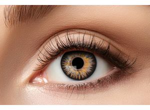 Eyecatcher Jahreslinsen Natürlich wirkende braune KontaktlinsenTone A73