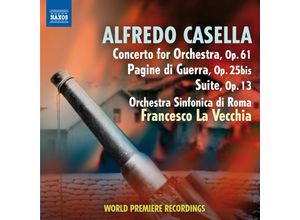 Konzert Für Orchester/Pagine Di Guerra/Suite - La Vecchia, Orchestra Sinfonica Di Roma. (CD)