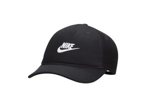 Nike Rise strukturierte Trucker-Cap - Schwarz