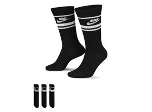 Nike Sportswear Dri-FIT Everyday Essential Crew-Socken (3 Paar) - Schwarz