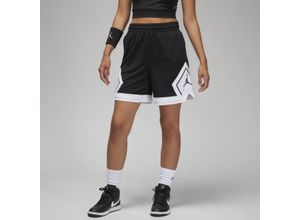 Jordan Sport Damenshorts mit diamantförmigen Akzenten - Schwarz
