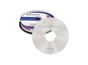 MediaRange - 10 x BD-RE - 25 GB 2x - Spindel