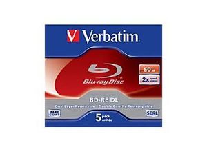 Verbatim - BD-RE DL x 5 - 50 GB - Speichermedium