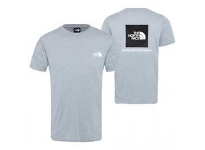 The North Face - Reaxion Red Box Tee - Funktionsshirt Gr L grau