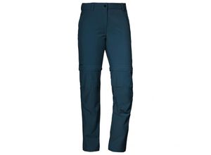 Schöffel - Women's Pants Ascona Zip Off - Trekkinghose Gr 76 - Long blau