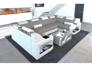 Sofa Dreams Wohnlandschaft Polster Design Stoffsofa Padua U Form M Mikrofaser Stoff Sofa