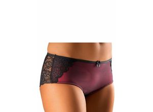 After Eden D-cup & up Panty, rot-schwarz, Gr.XXL