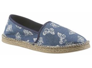 Citywalk Espadrille, jeansblau, Gr.41