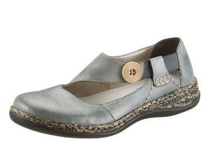 Rieker Slipper, jeansblau, Gr.41