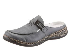 Rieker Clog, jeansblau, Gr.39