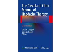 The Cleveland Clinic Manual of Headache Therapy, Kartoniert (TB)