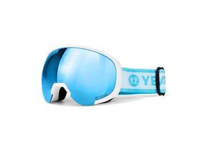 YEAZ Skibrille BLACK RUN ski- und snowboard-brille hellblau/matt