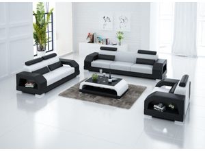 JVmoebel Sofa Moderne Wohnlandschaft 3+2+1 Sitzer Garnitur Design Modern Sofa