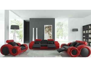 JVmoebel Sofa Patentiertes Design Sofagarnitur Komplett Wohnzimmer Couch Sofa