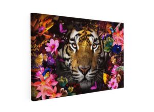 Mister-Kreativ XXL-Wandbild Flowered Tiger