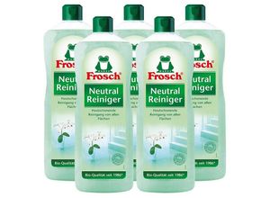 FROSCH 5x Frosch Neutral Reiniger1 Liter Allzweckreiniger