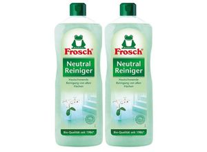 FROSCH 2x Frosch Neutral Reiniger1 Liter Allzweckreiniger